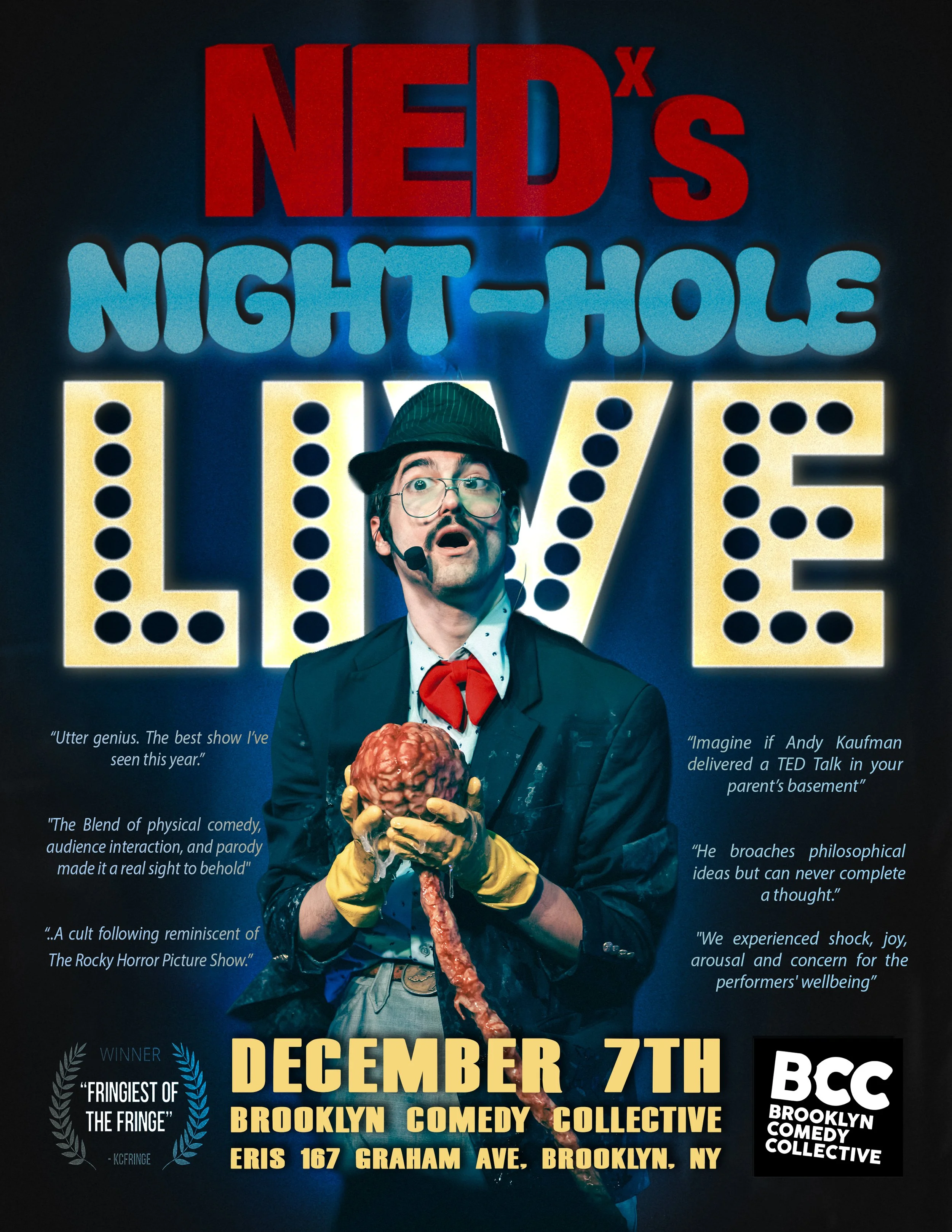NED's Night-Hole LIVE — Brooklyn Comedy Collective (BCC)